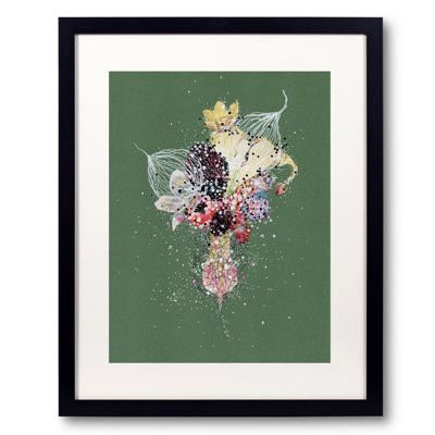 Celestial Sage Blossom Print by Jenny Brown