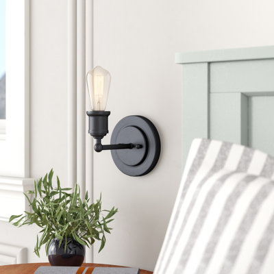 Kieffer Wrought Iron Armed Sconce