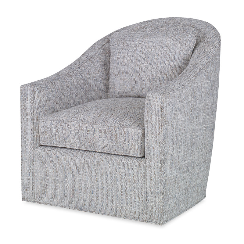 Fauteuil pivotant Academy - sans garniture en bois, Lin Libby