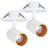 5.51'' 1 -Light Fixed Track Track Kit with Dimmable and Adjustable Head