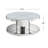 Double-Tier Luxury Round Mirror Coffee & End Table