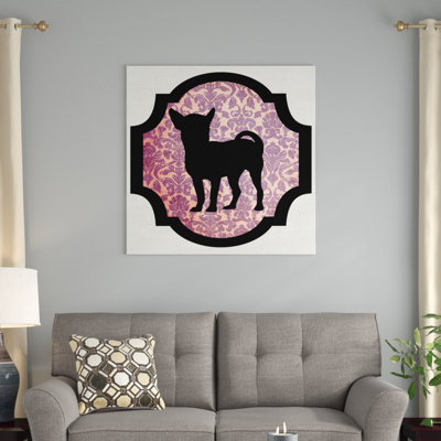« chihuahua ii », reproduction sur toile tendue "5by5collective