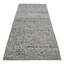 Black & White Dhurrie Wool Runner - 5' x 10'