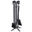 Beau Iron Fireplace Tool Set