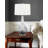 Gelo 31" Smoke and Frosted Glass Table Lamp