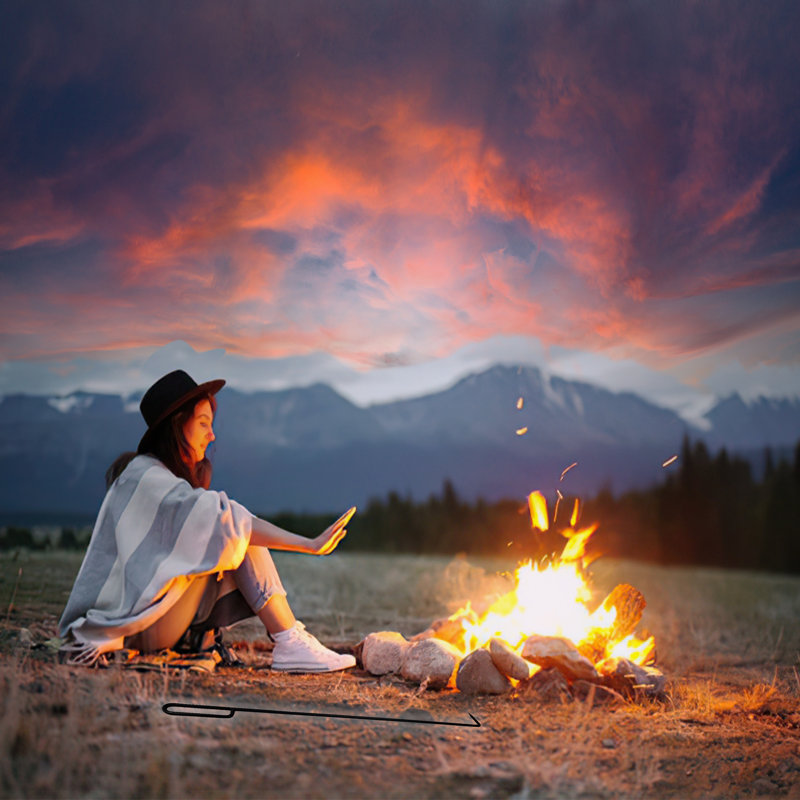Steel Fire Pit Tool