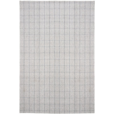Tapis argenté en laine et viscose Tamworth Lauren Ralph Lauren