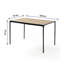 Sumyah 120Cm Rectangle Writing Desk-1785715263