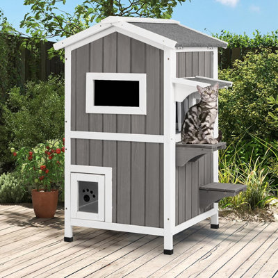 Cat House With Escape Door