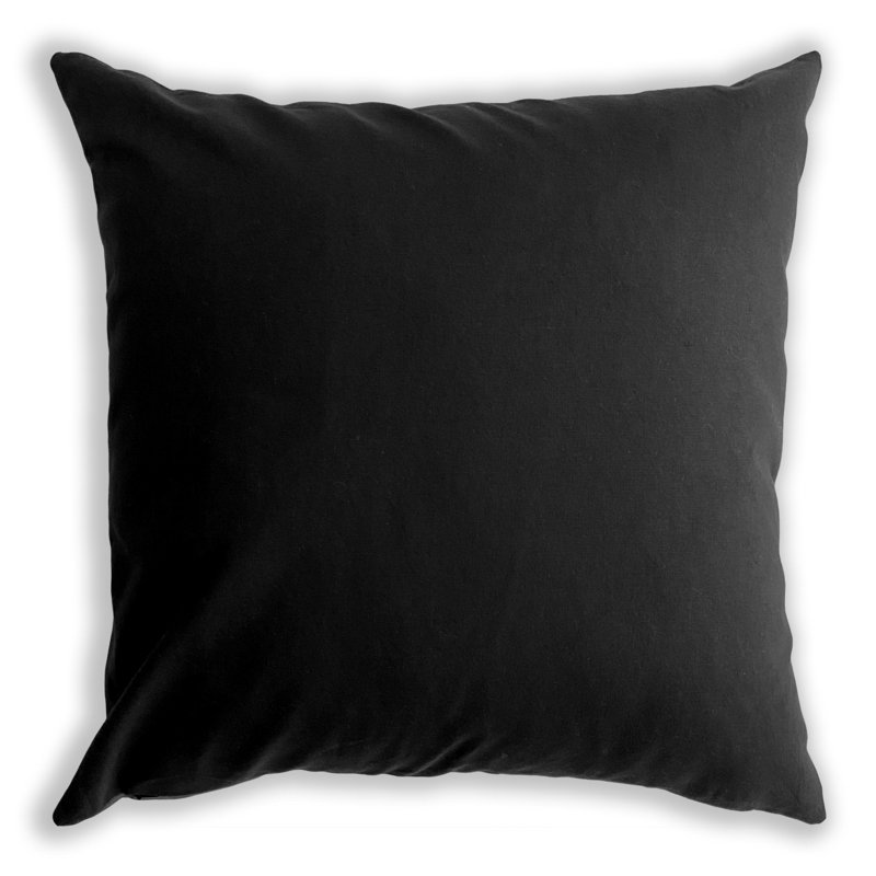 Striped Cotton Blend Reversible Pillow Cover