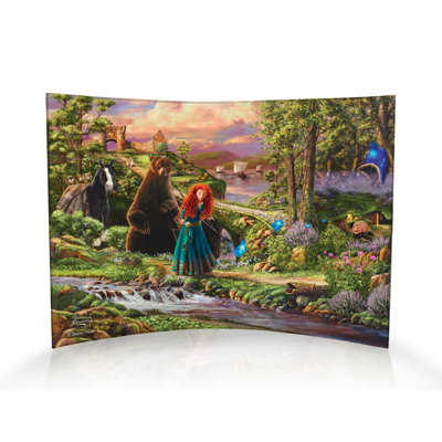 Imprimé acrylique courbé Disney (Brave)