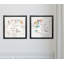 «Done In Love», ensemble de 2 reproductions d'art textuel encadrées-1567653942