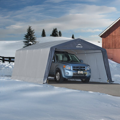 Garage-in-a-Box® Roundtop® Shelter 12 X 20 Ft.