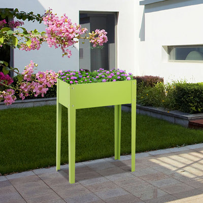 Gouaro Metal Elevated Planter