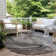 Washable Abstract Indoor / Outdoor Rug