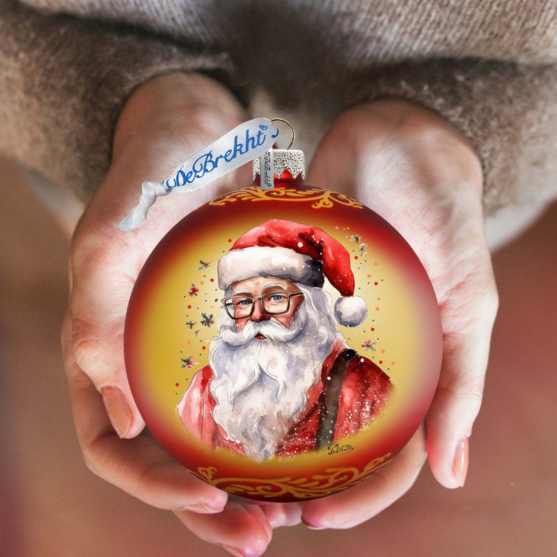 3.5'' Glass Ball Ornament