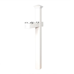 Poteau décoratif à fixation en surface 55,5 "de haut Oxford