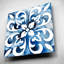 «Cobalt Tile II» par Grace Popp, art mural en verre acrylique-550396416