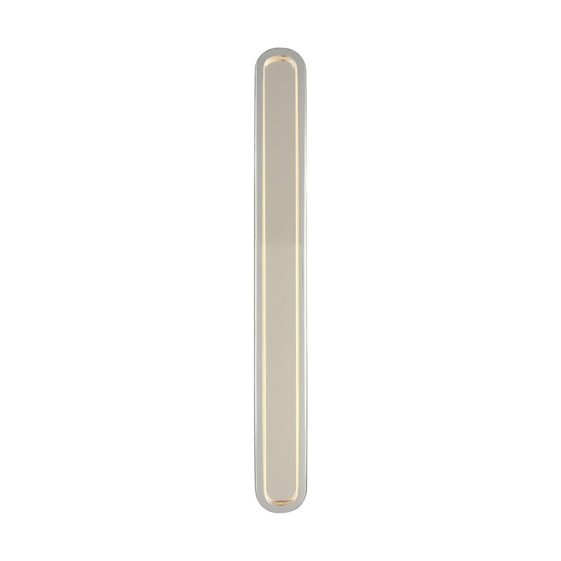 Emera 1 - Light LED Vanity Light, 18" H x 2" W x 1.4" D, Satin Nickel