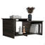 Table basse Rochester, tablette inférieure ouverte