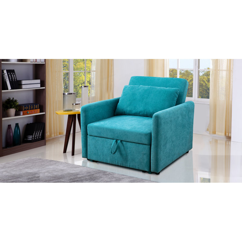 Fauteuil inclinable Novadream, Microfibre bleu sarcelle / microsuède