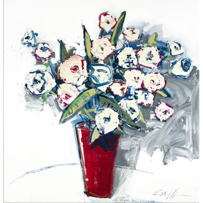 The Red Vase Print