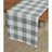Morgan Check - 100% Pure Linen Table Runner-114726922-114726911