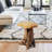 Natural Tree Stump End Table