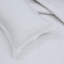 Ensemble de housse de couette 100% coton de qualité égyptienne 3 pièces, housse de couette 200 fils avec fermeture à boutons et 2 taies décoratives-74680056-75840694