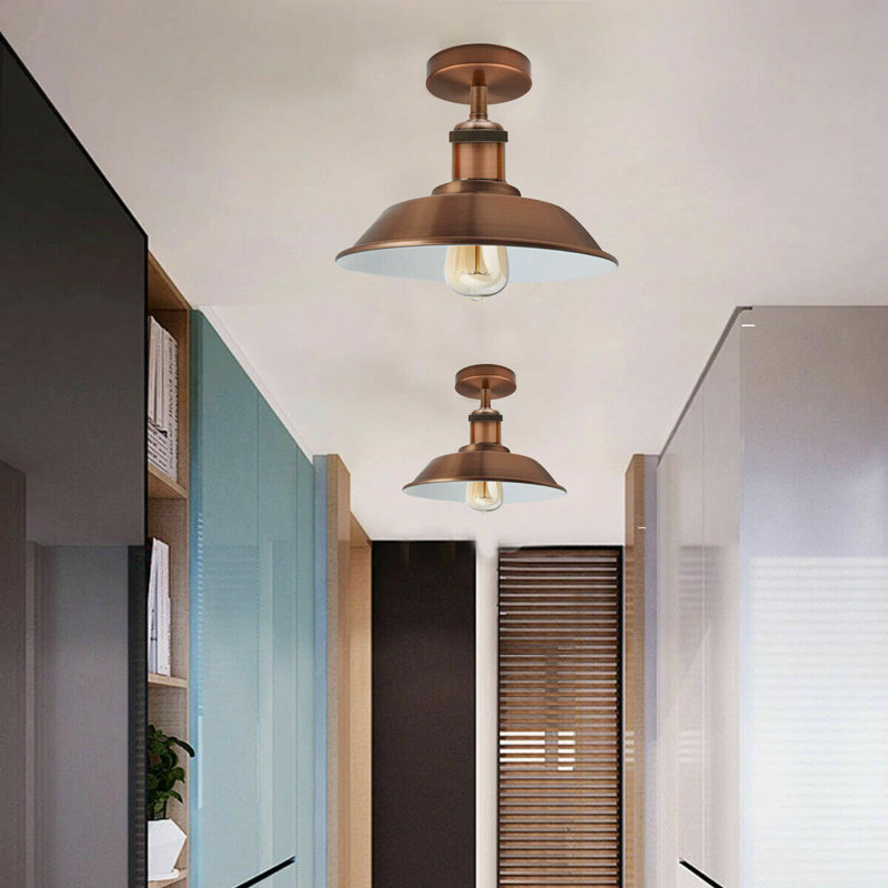 Semi Flush Mount, Copper
