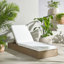 Fatima Wood chaise lounge chair-400207315