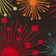 Amier Abstract Hand-Tufted Wool Black/Red Area Rug