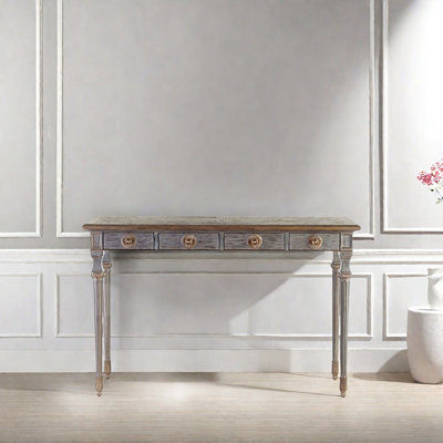 Grey Aged Hallway Table