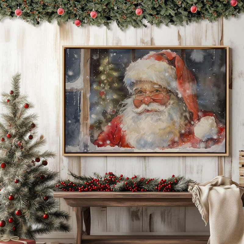 Impression sur toile Twinkle Through Time, H 20,75 po x l 30,75 po, Noyer