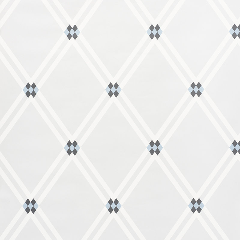 Papier peint Schumacher x David Oliver Asolo, Bleu