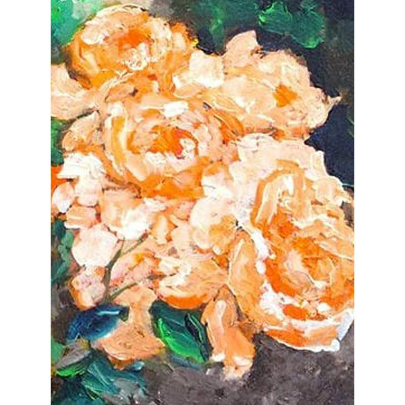 Bouquet de roses | Acrylique sur toile | Par Antara Pain