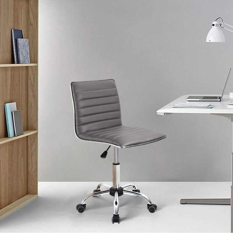 Chaise de bureau d'ordinateur Kaycee, Gris