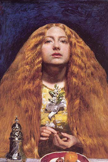 « the bridesmaid », reproduction d’art, H 36 po x l 24 po x P 1,5 po