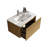 Gustavs Wall Mounted Single Bathroom Vanity with Ceramic Top-1748428523-1796993962