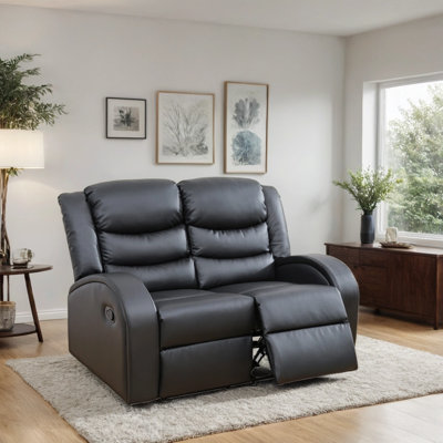 53" Luxcomfort Leather Reclining Loveseat – Plush Seating For Ultimate Relaxation