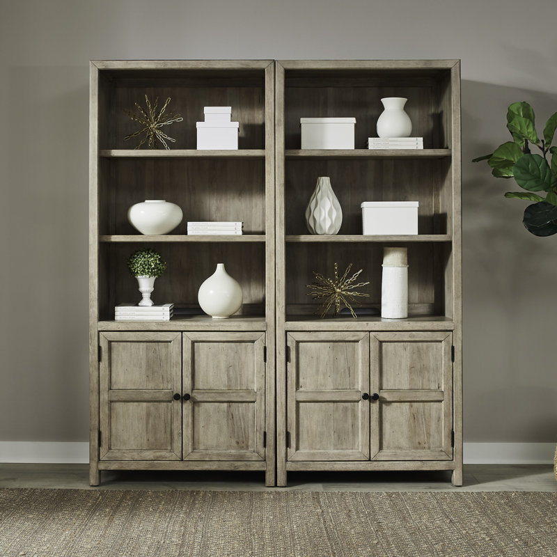 Aason 2 Piece Bunching Bookcase