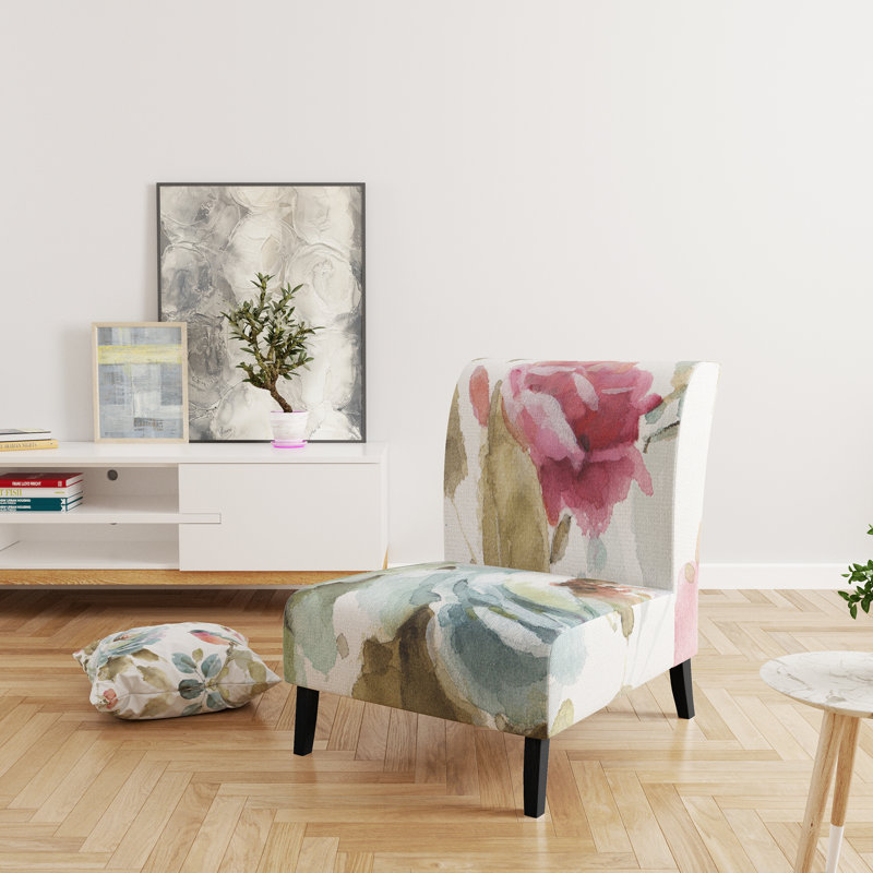 Fauteuil de chambre rembourré Beautiful Bird Romance I - Traditional