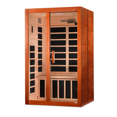 CABINA SAUNA INFRARROJO 2480W 2 PERSONAS