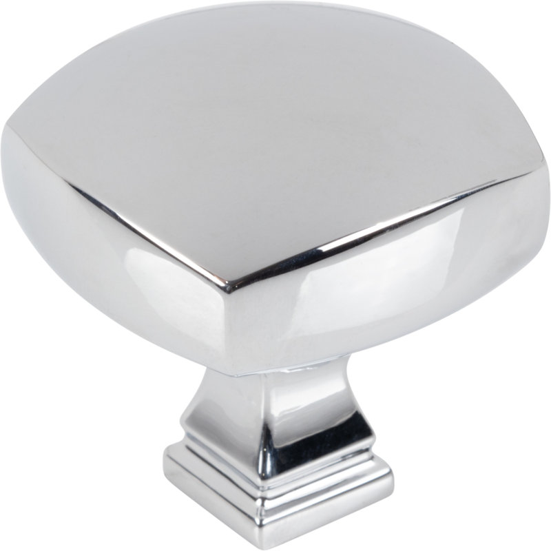 Audrey Square Knob, Polished Chrome
