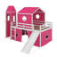 Lit mezzanine simple avec glissade et tour-118020720