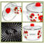 Casserole en émail de style campagnard traditionnel avec couvercle en verre-86134173