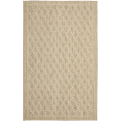 Cayo Geometric Jute / Sisal Area Rug