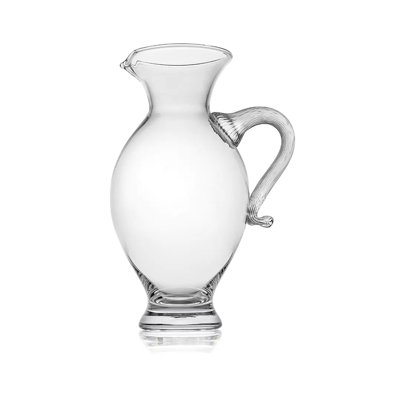 Sahara Pitcher H.25,5 Cm.Clear With Lined Handle Lt.1,3
