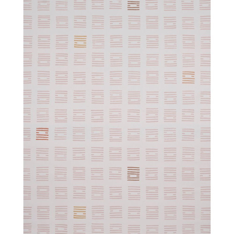 Schumacher x Caroline Z Hurley Tiasquam Wallpaper, Blush