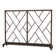Chinoise Fret Fireplace Screen